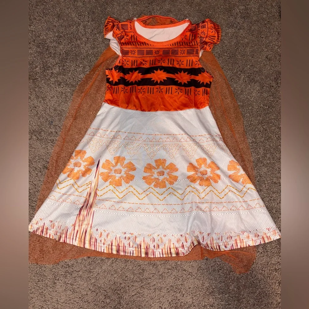 Moana Themed Costume Dress